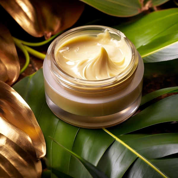 Organic Golden Buff Body Butter – Exfoliating & Glow-Boosting Moisturizer for Radiant Skin